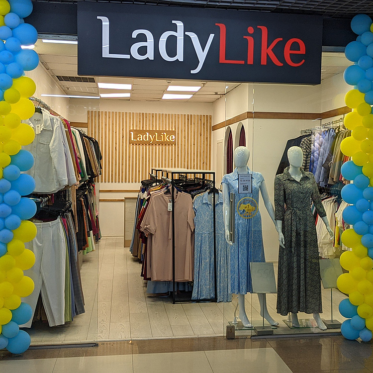 Магазин LadyLike в ТЦ Аркадия на 2-ом этаже